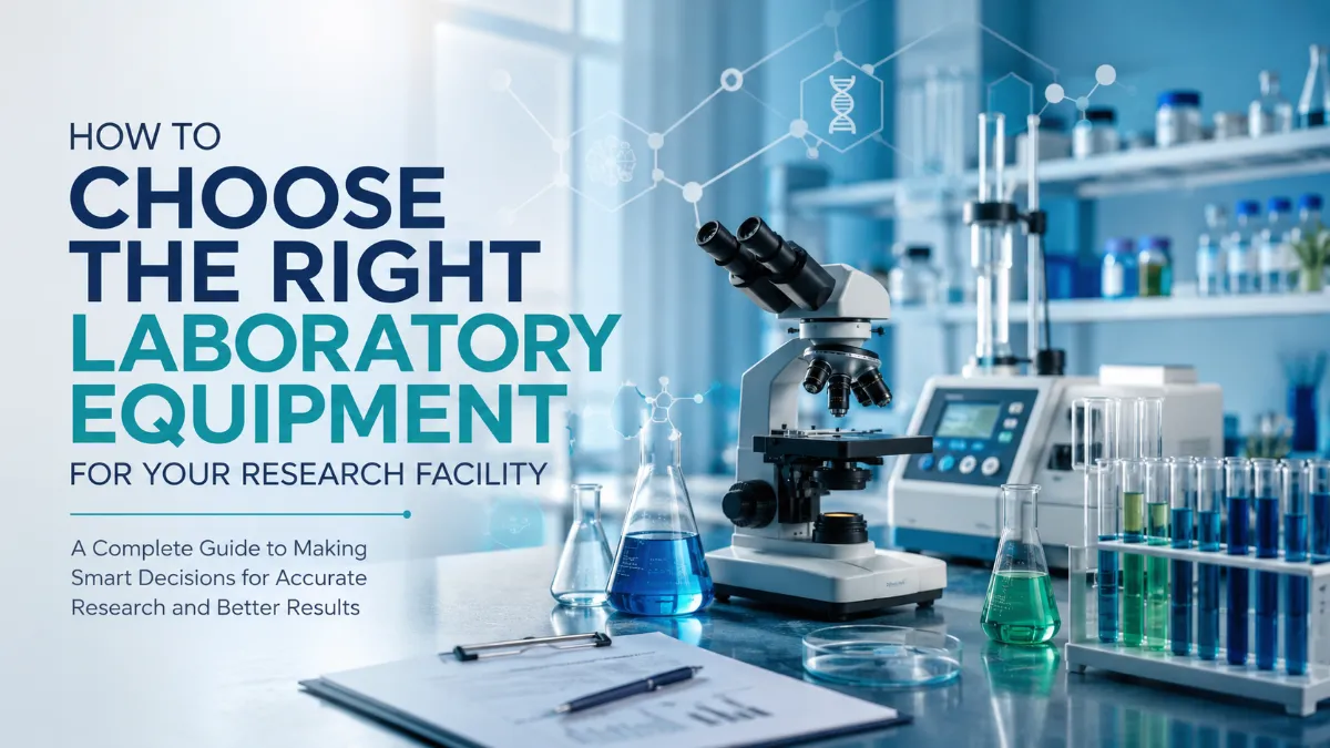 Equipping Your Research Facility: A Guide to Selecting Essential Laboratory Equipment