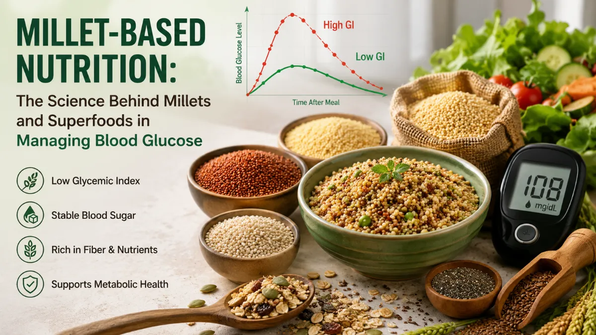 Millets and superfoods for glucose regulation