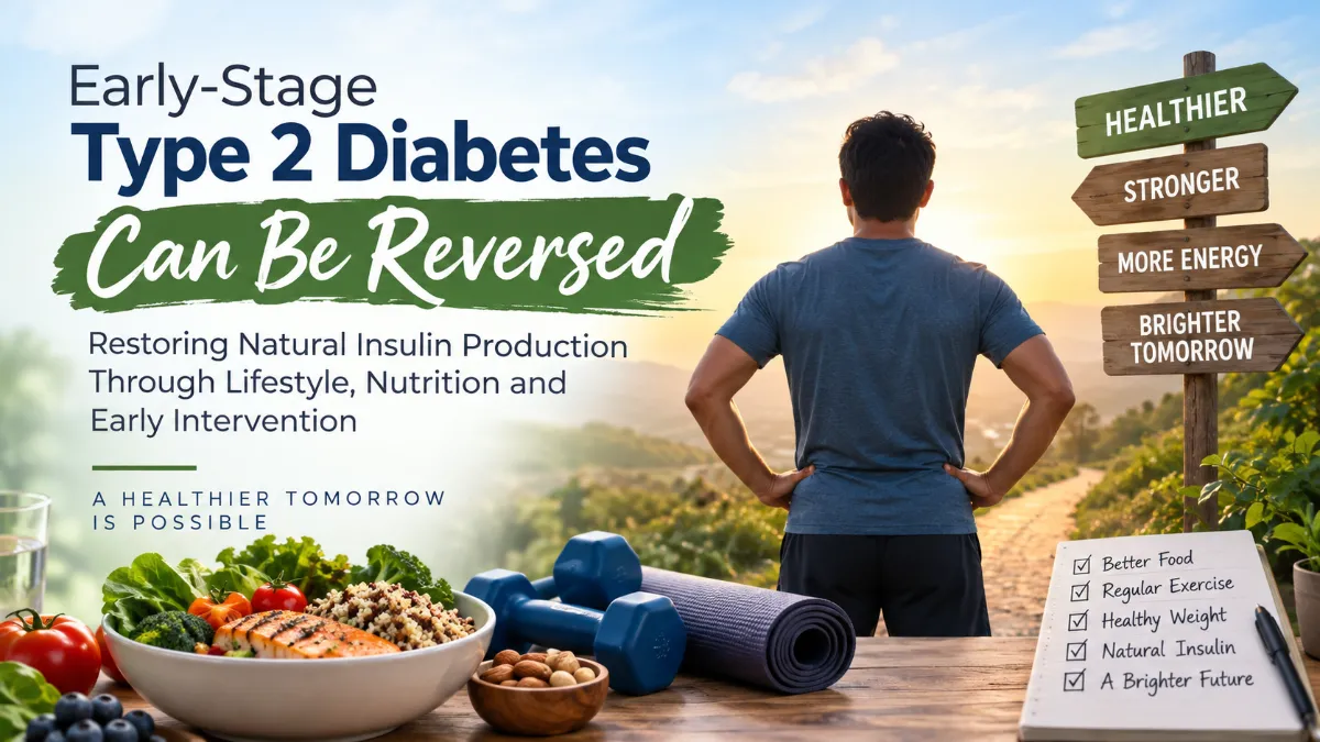 Restoring Natural Endogenous Insulin Production in Early-Stage Type 2 Diabetes