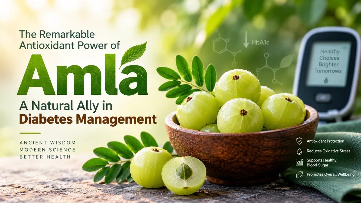 The Impact of Amla (Phyllanthus emblica) on Oxidative Stress and Glycated Hemoglobin